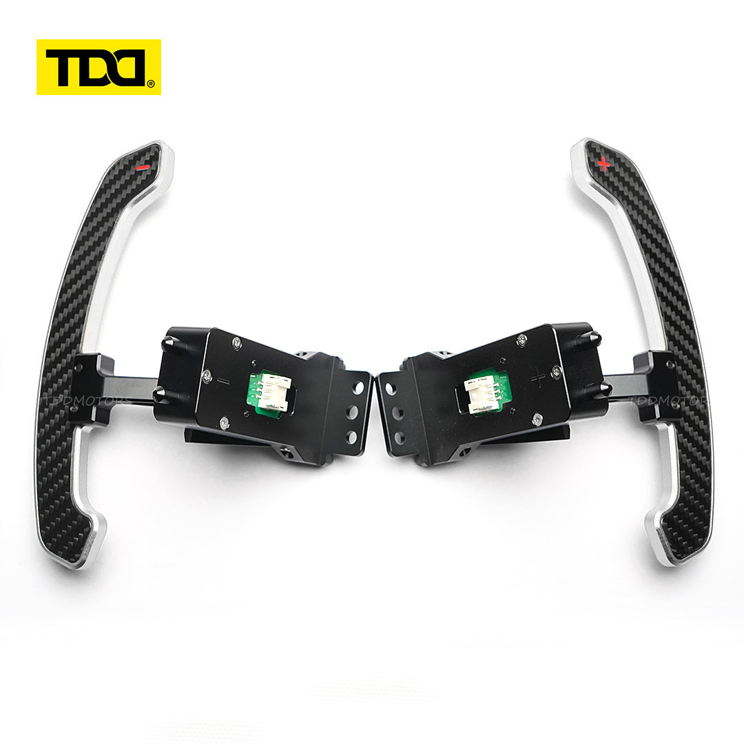 TDD Carbon Fiber  Magnetic Paddle Shifters for Paddle Shifters For  Porsche 718 Cayman gt4 991 Panamera 971 911 997