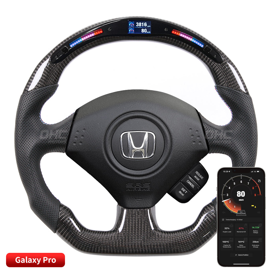 Galaxy Pro LED Steering Wheel for Honda S2000