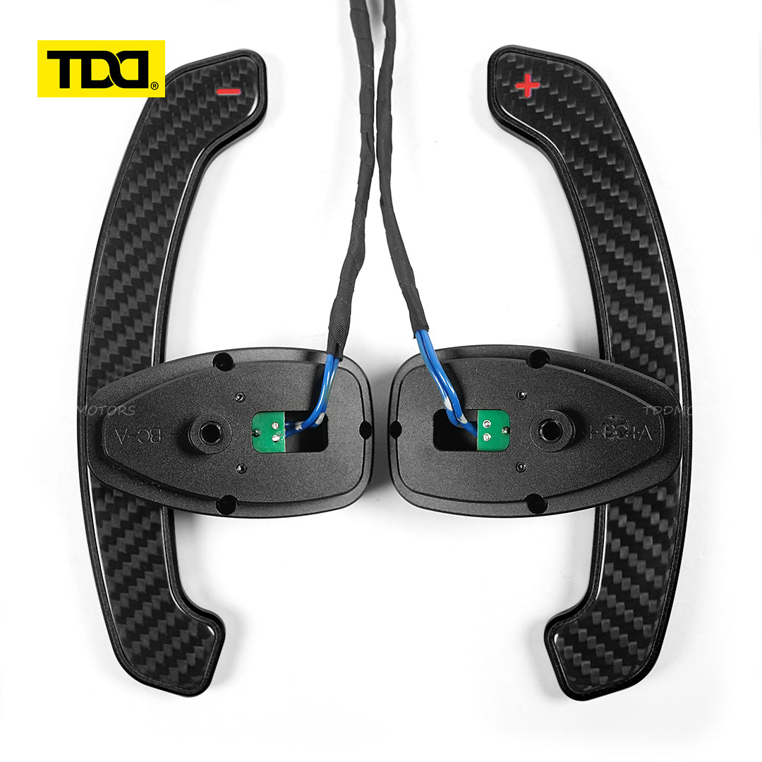 TDD Carbon Fiber  Magnetic Paddle Shifters for Paddle Shifters For  Mercedes Benz B Class(W246)2012-2014 W176 W204 W212 W166