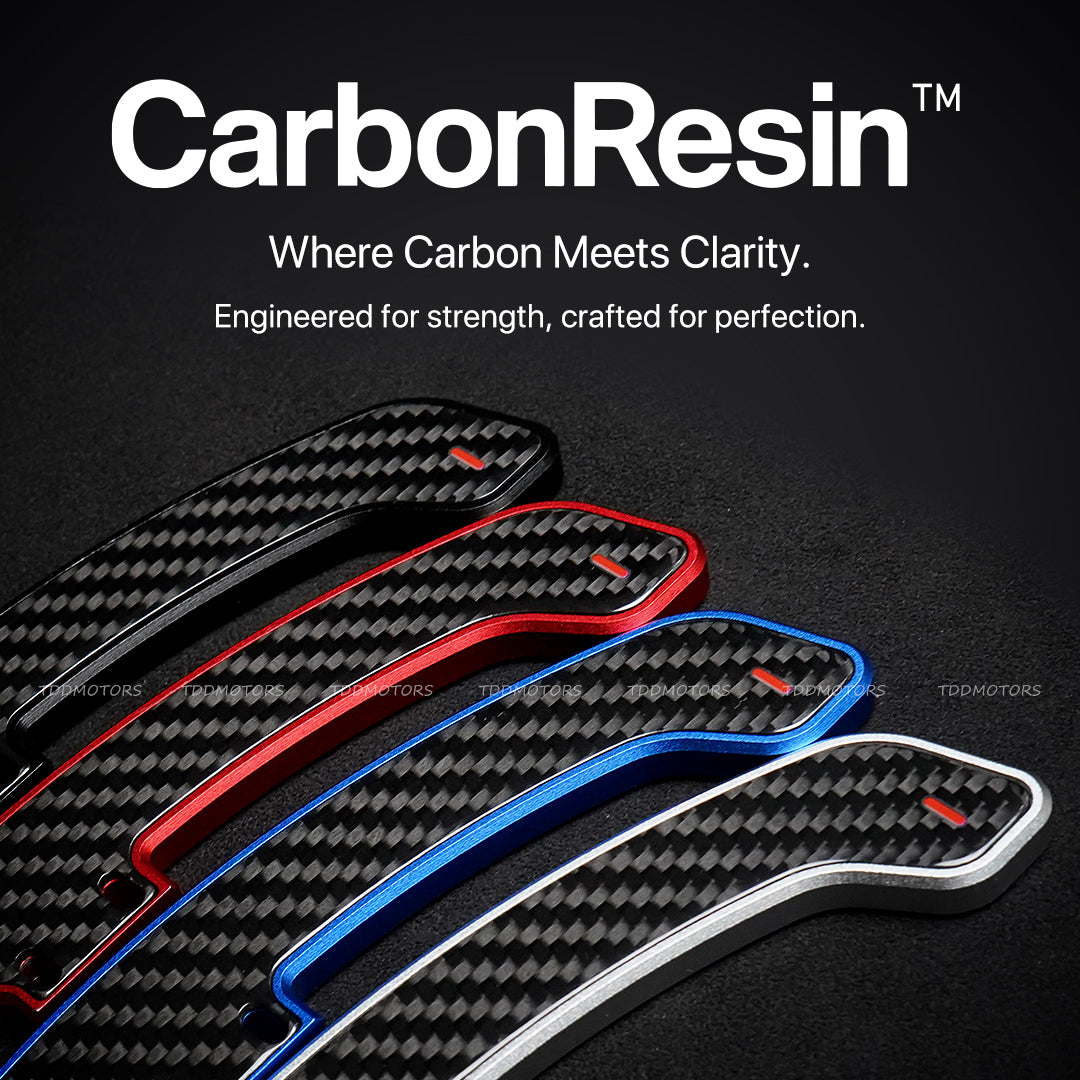 TDD Carbon Fiber  Magnetic Paddle Shifters for Paddle Shifters For Mustang