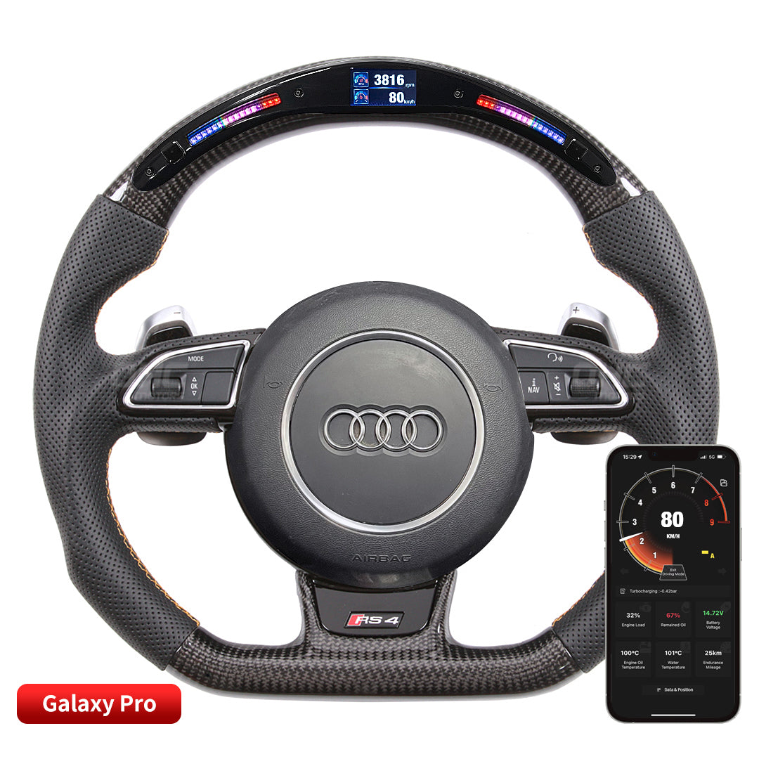 LED Schaltwippenverlängerung für Audi A6 A7 RS6 RS7 S6 S7