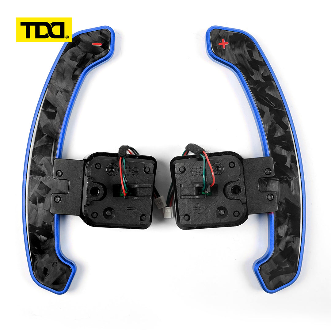 TDD Carbon Fiber Magnetic Paddle Shifters for Paddle Shifters For Audi B9 series