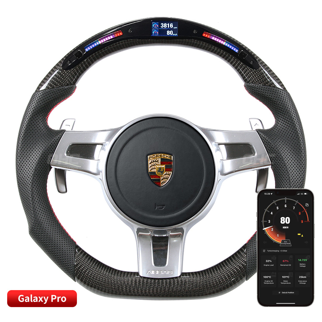 Galaxy Pro LED Steering Wheel for Porsche 911