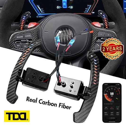 Carbon Fiber Magnetic LED Paddle Shifters For BMW F10 F06 F07 F11 F18 F12 F13 F01 F02 F30 F31 F32 F33 F34 2 3 4 5 6 7 Series G20 G30 G32 G38 G12 G01 G80 F90 F92 30 X3: G01 X4: G02 X5: G05 X6: G06 X7 G07 F20 F30 F32 F34 F36 F80 I8