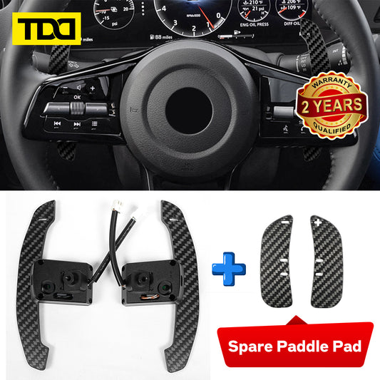 TDD Carbon Fiber Magnetic Paddle Shifters For Nissan