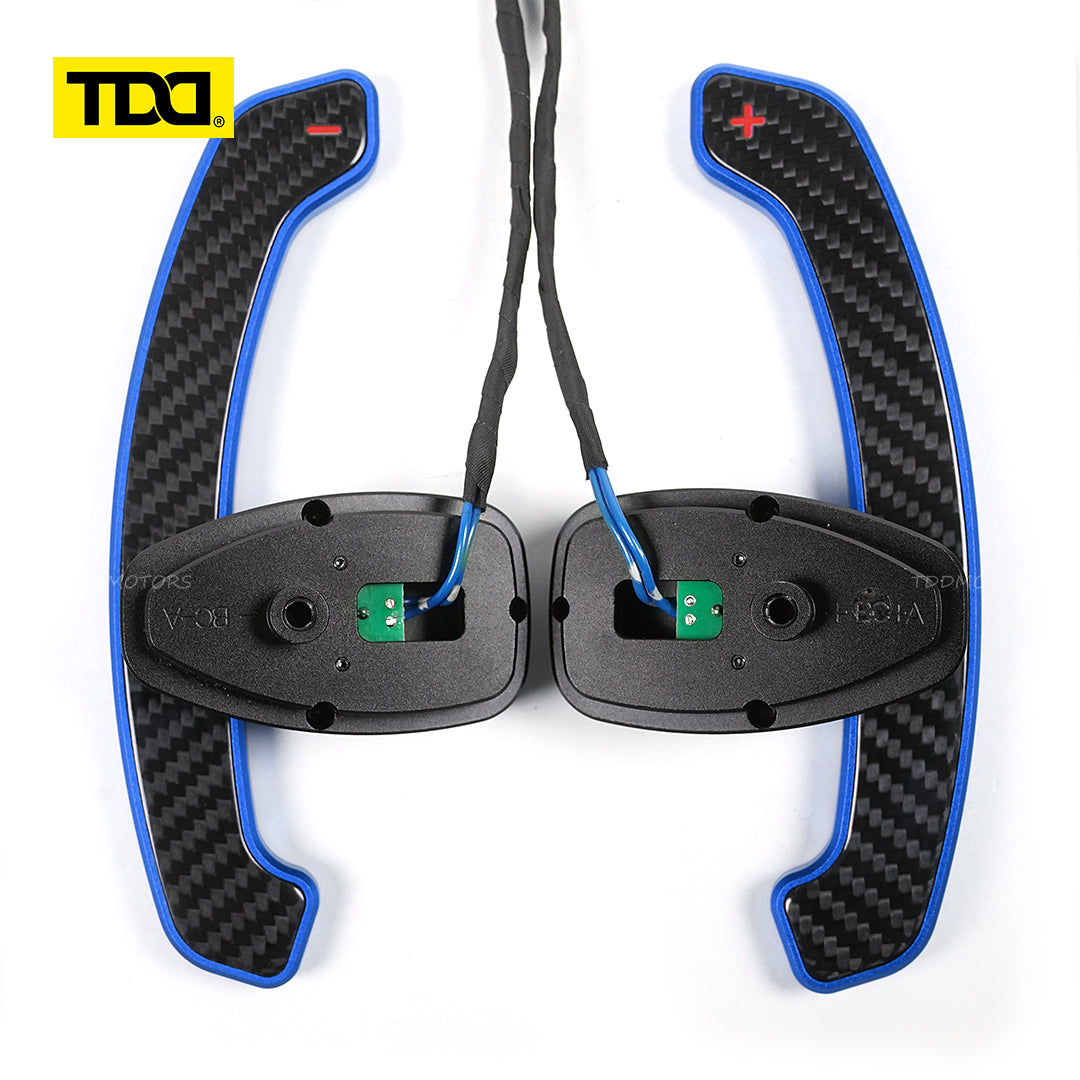 TDD Carbon Fiber  Magnetic Paddle Shifters for Paddle Shifters For  Mercedes Benz B Class(W246)2012-2014 W176 W204 W212 W166