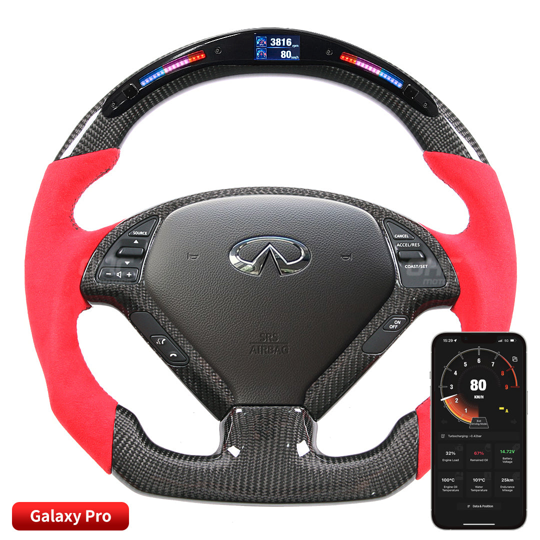 Galaxy Pro LED Steering Wheel for Infiniti G37