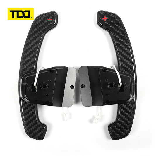 TDD Carbon Fiber Magnetic Paddle Shifters for Paddle Shifters For Volkswagen Golf 8 MK8 CC GTI R