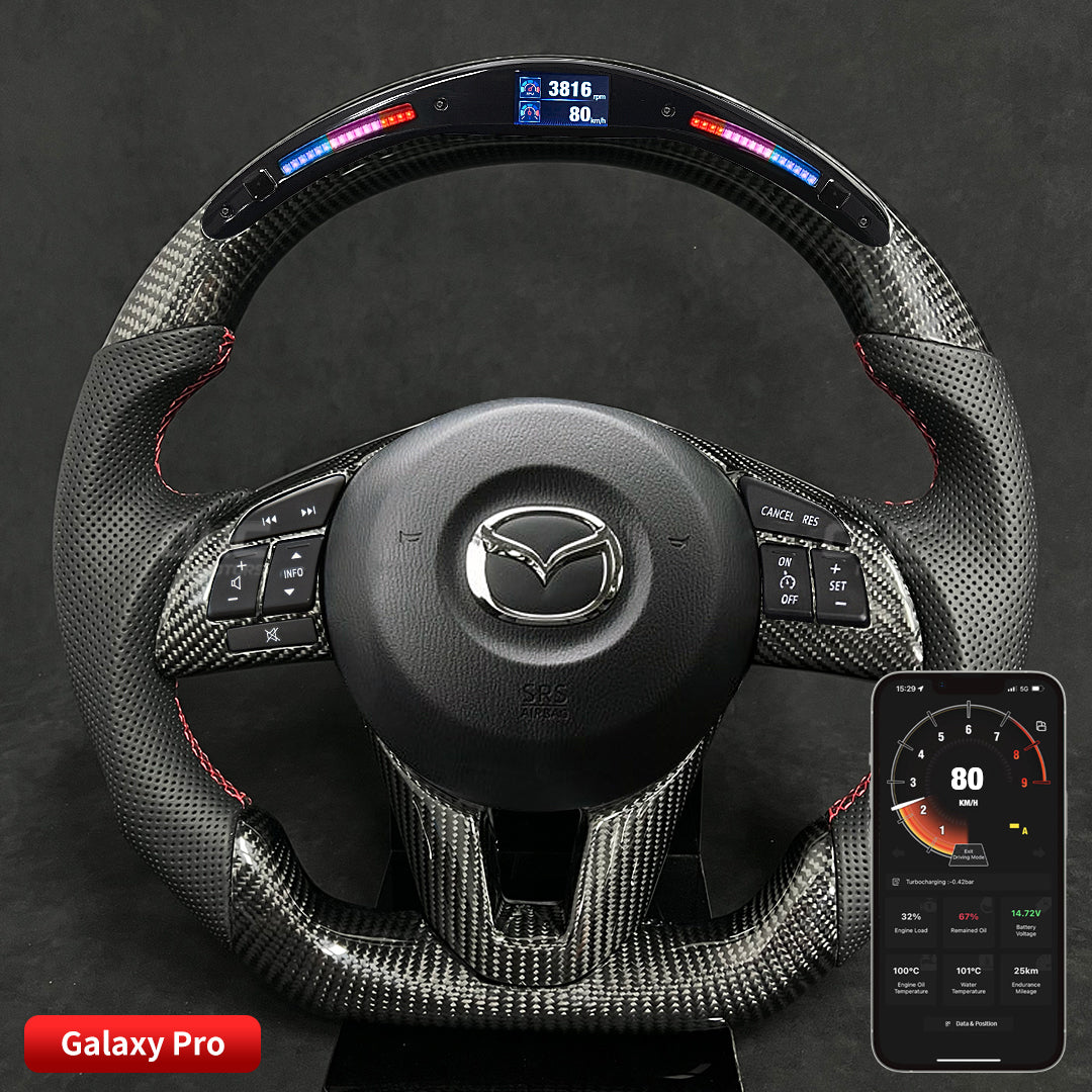 Galaxy Pro LED Steering Wheel for Mazda 3