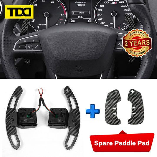 TDD Magnetic Carbon Fiber Paddle Shifters For Seat Leon Cupra Formentor Leon ST