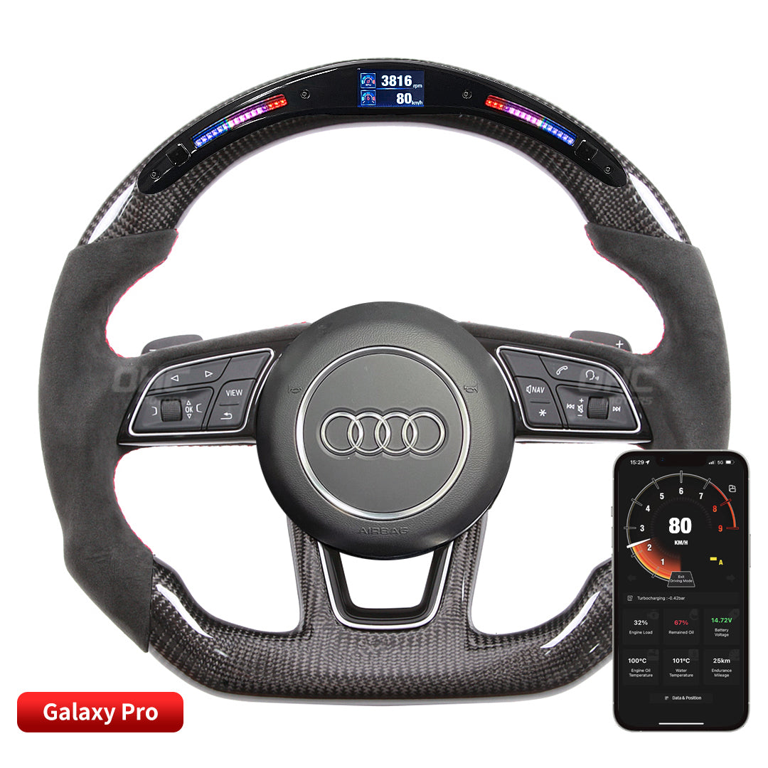 Galaxy Pro LED Steering Wheel for Audi RS3 RS4 RS5 S3 S4 S5