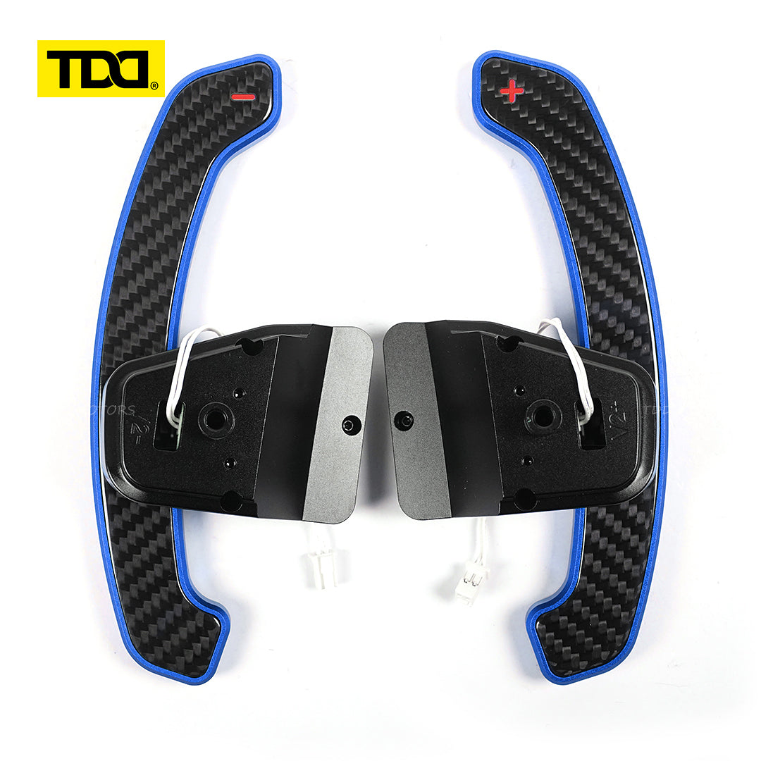 TDD Carbon Fiber Magnetic Paddle Shifters for Paddle Shifters For Volkswagen Golf 8 MK8 CC GTI R