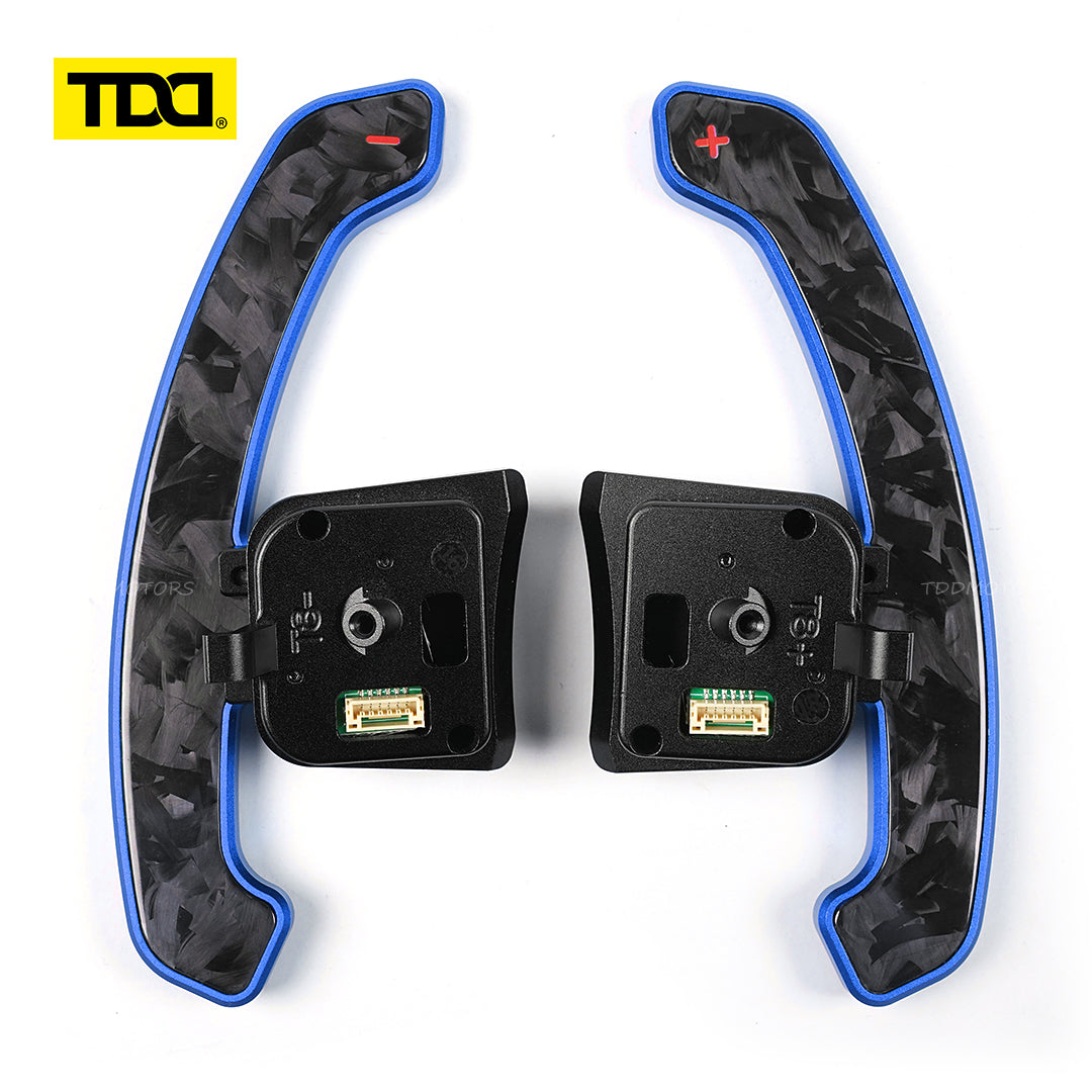 TDD Carbon Fiber  Magnetic Paddle Shifters for Paddle Shifters For Audi T8 Series
