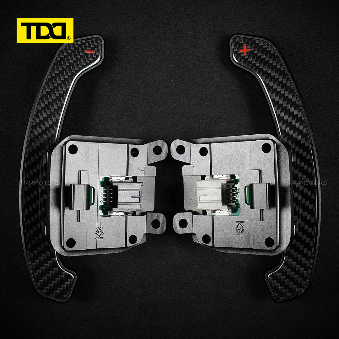 TDD Carbon Fiber  Magnetic Paddle Shifters for Paddle Shifters For Camaro C8