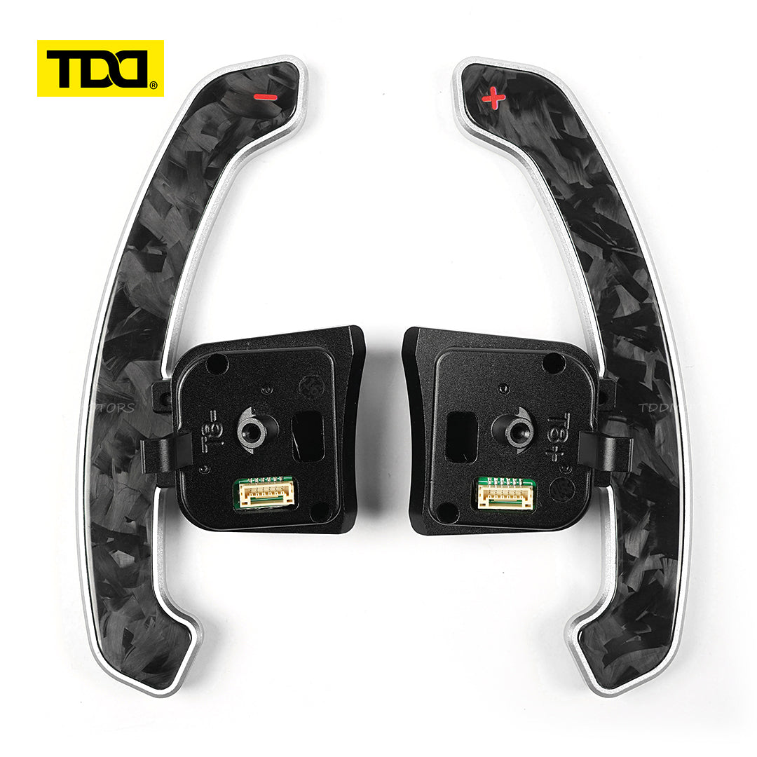TDD Carbon Fiber  Magnetic Paddle Shifters for Paddle Shifters For Audi T8 Series
