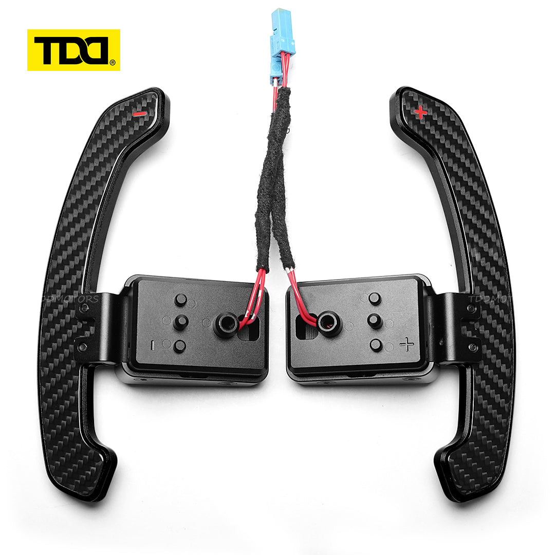 TDD Carbon Fiber Magnetic Paddle Shifters For BMW F10 F06 F07 F11 F18 F12 F13 F01 F02 F30 F31 F32 F33 F34 2 3 4 5 6 7 Series G20 G30 G32 G38 G12 G01 G80 F90 F92 30 X3: G01 X4: G02 X5: G05 X6: G06 X7 G07 F20 F30 F32 F34 F36 F80 I8 7 Series