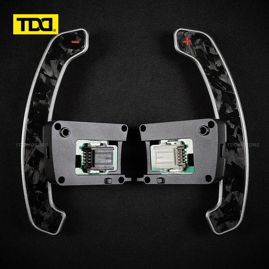 TDD Carbon Fiber  Magnetic Paddle Shifters for Paddle Shifters For Mustang