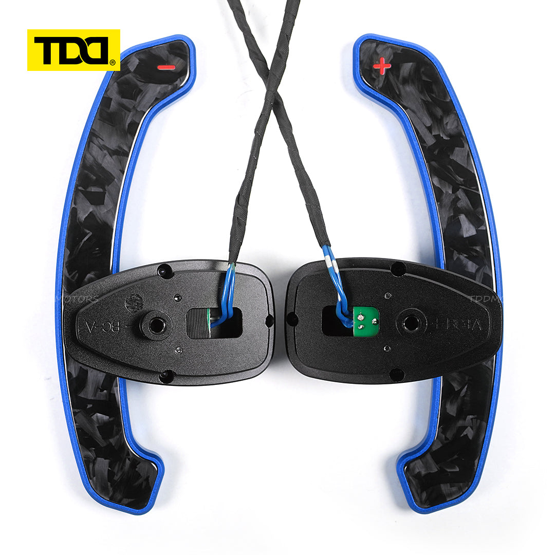 TDD Carbon Fiber  Magnetic Paddle Shifters for Paddle Shifters For  Mercedes Benz B Class(W246)2012-2014 W176 W204 W212 W166