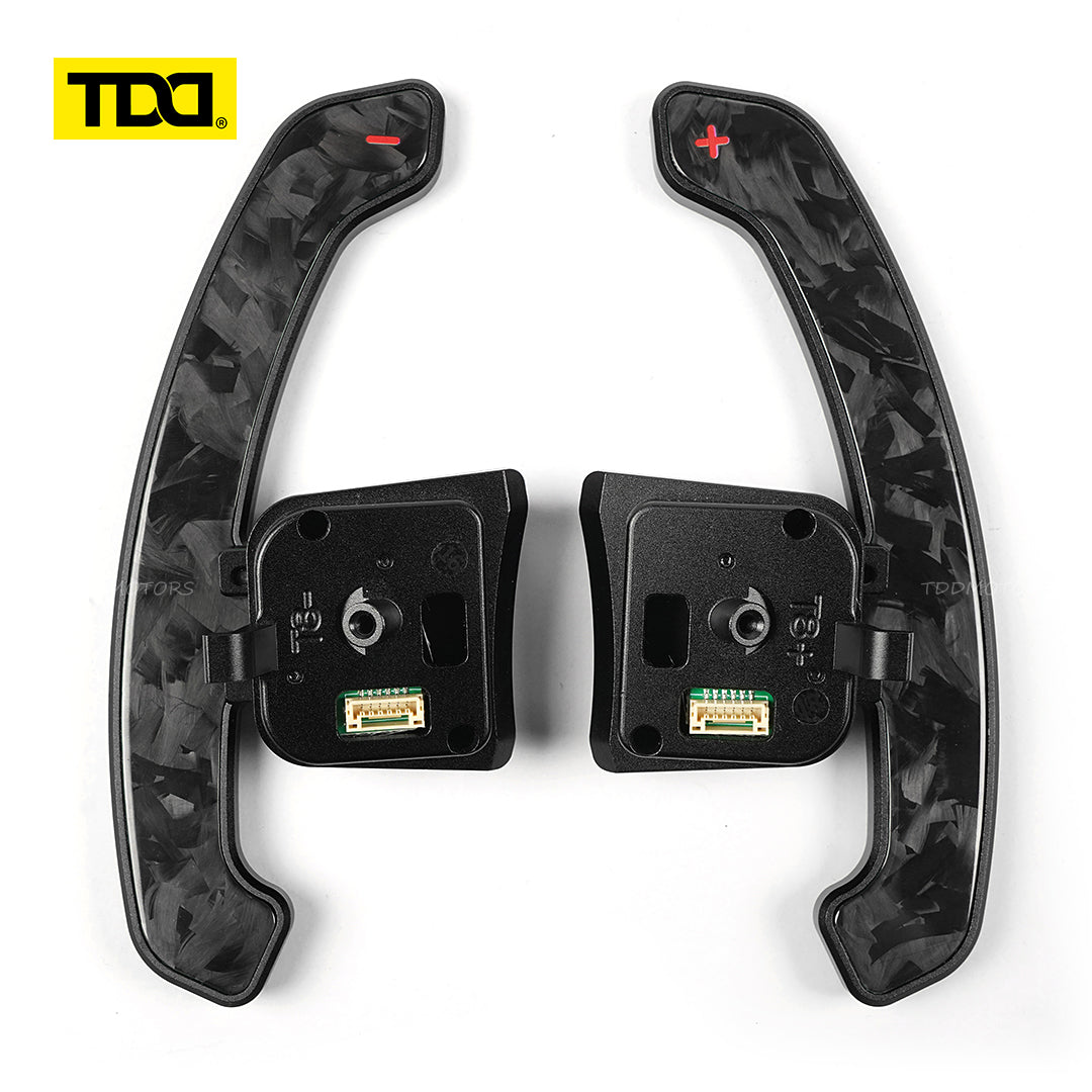 TDD Carbon Fiber  Magnetic Paddle Shifters for Paddle Shifters For Audi T8 Series
