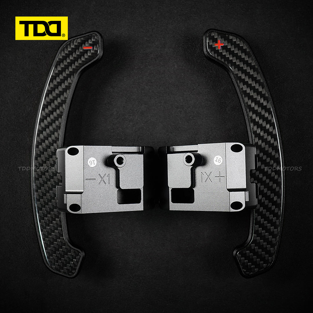 TDD Carbon Fiber  Magnetic Paddle Shifters for Paddle Shifters For Hyundai