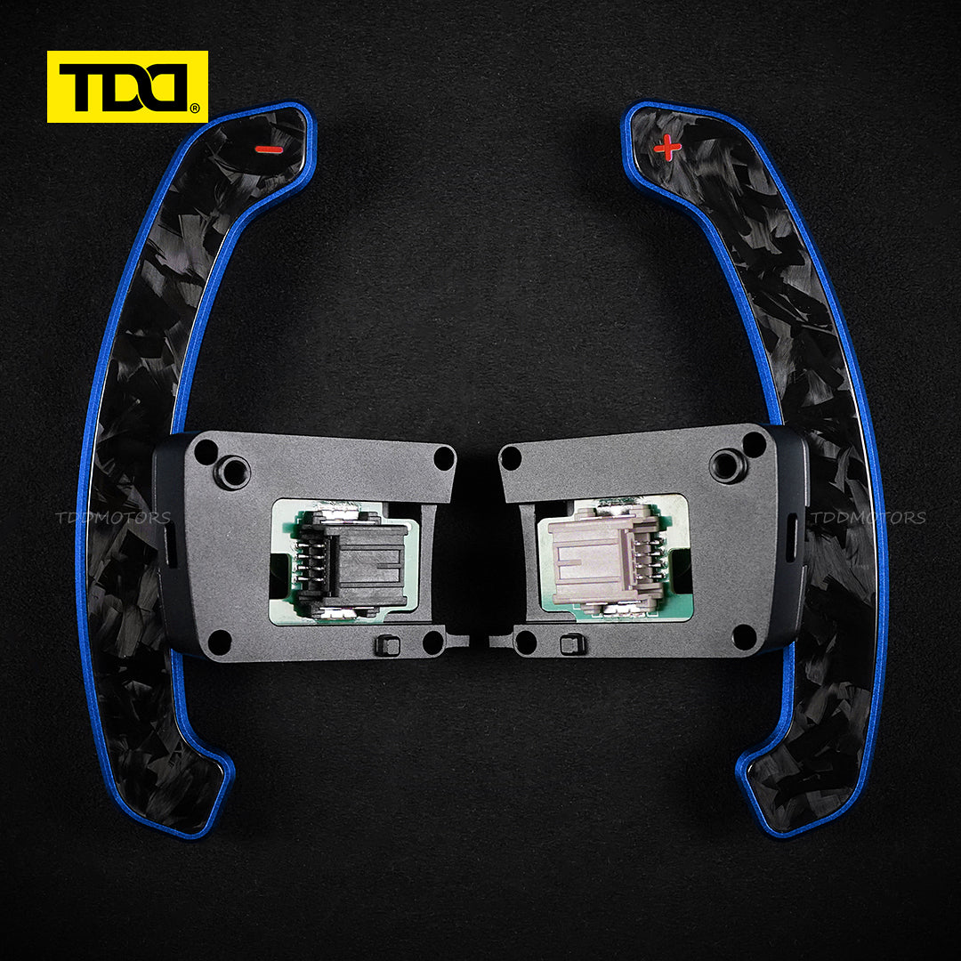 TDD Carbon Fiber  Magnetic Paddle Shifters for Paddle Shifters For Mustang