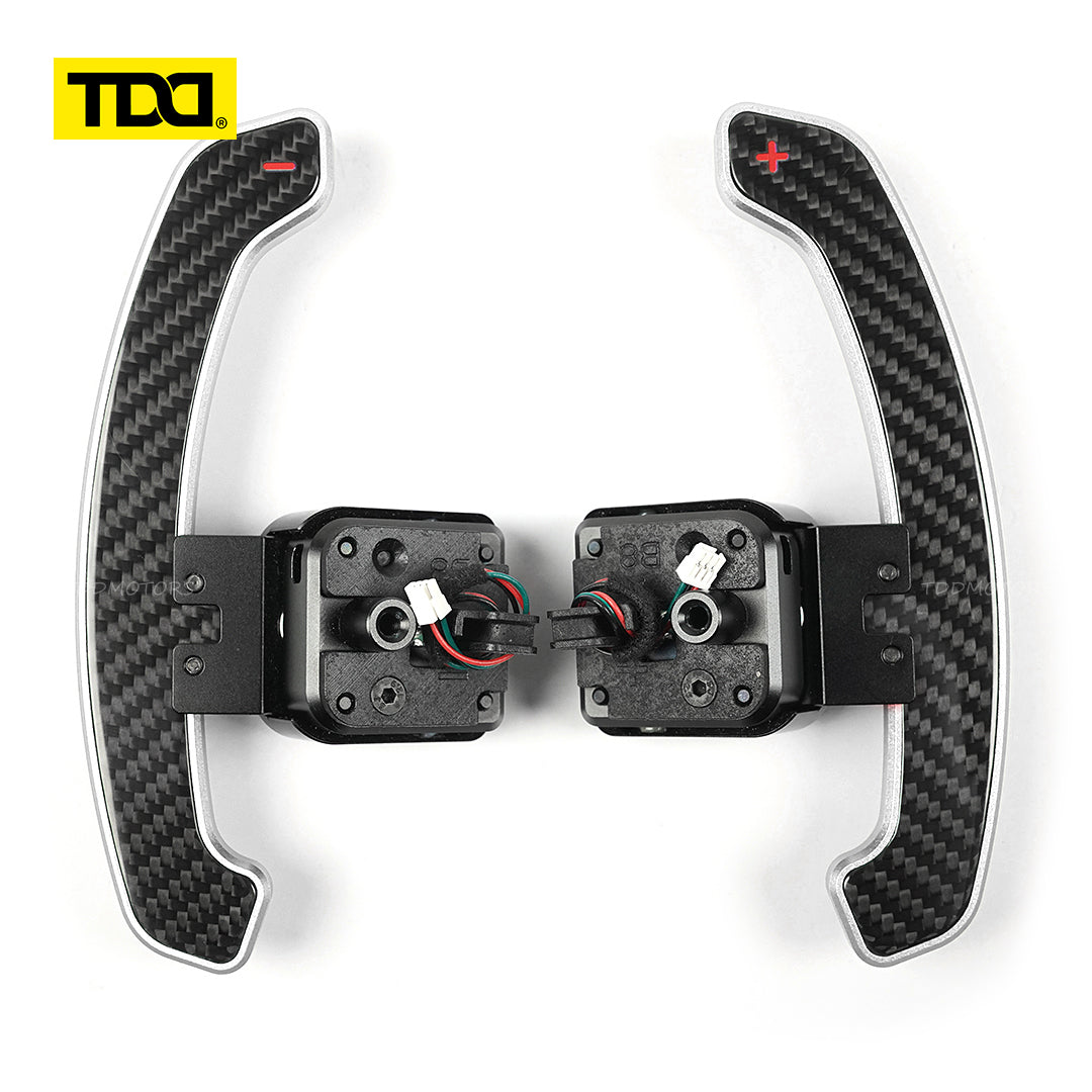 TDD Carbon Fiber Magnetic Paddle Shifters for Paddle Shifters For Audi B8 B8.5 A Series Q Series S Series RS