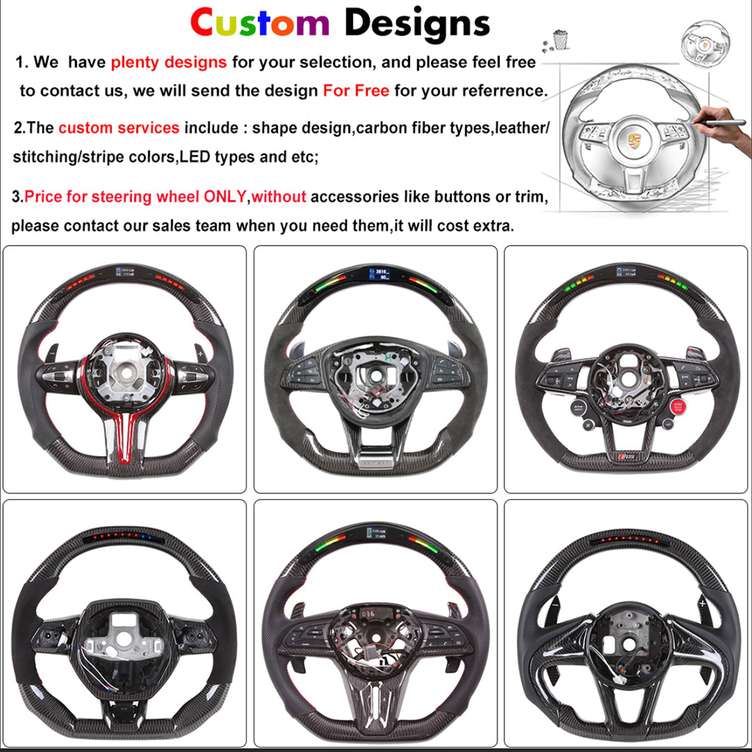 Galaxy Pro LED Steering Wheel for Mustang 2016-2018