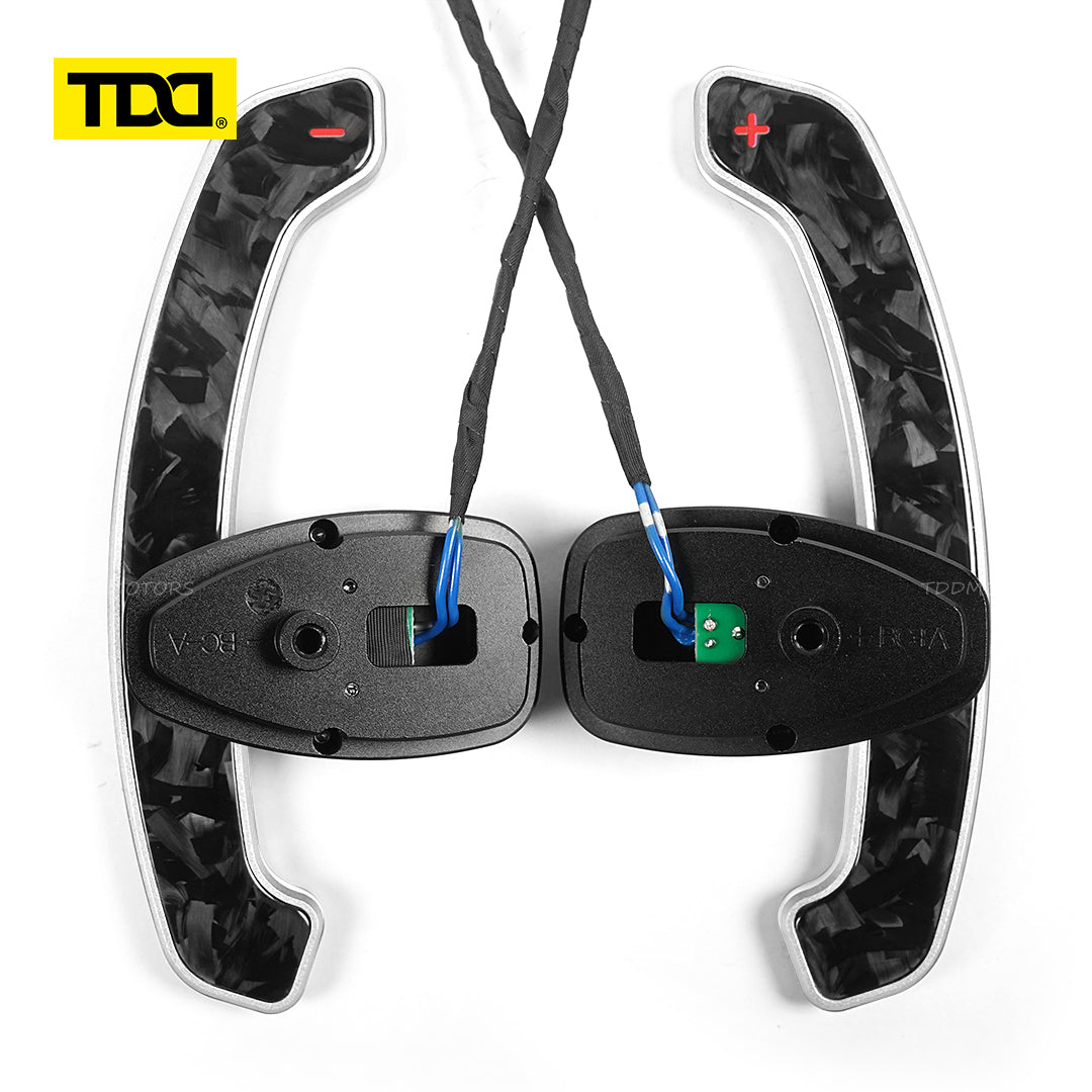 TDD Carbon Fiber  Magnetic Paddle Shifters for Paddle Shifters For  Mercedes Benz B Class(W246)2012-2014 W176 W204 W212 W166
