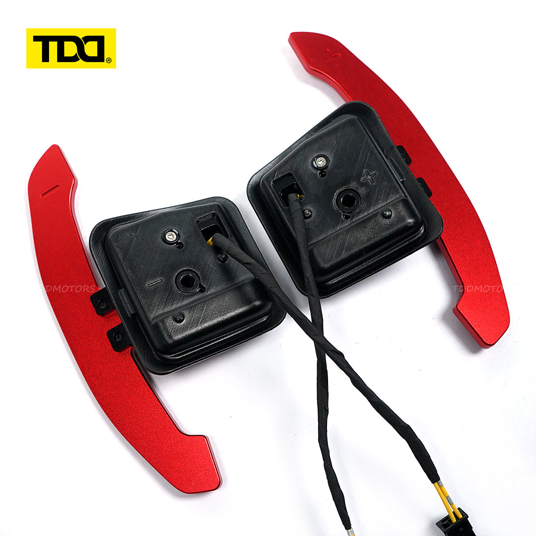 TDD Aluminum Alloy Magnetic Paddle Shifter For BMW E90 M3 E92 M3 E93 M3 X5M X6M E70 E71 Steering Wheel Shift Paddle