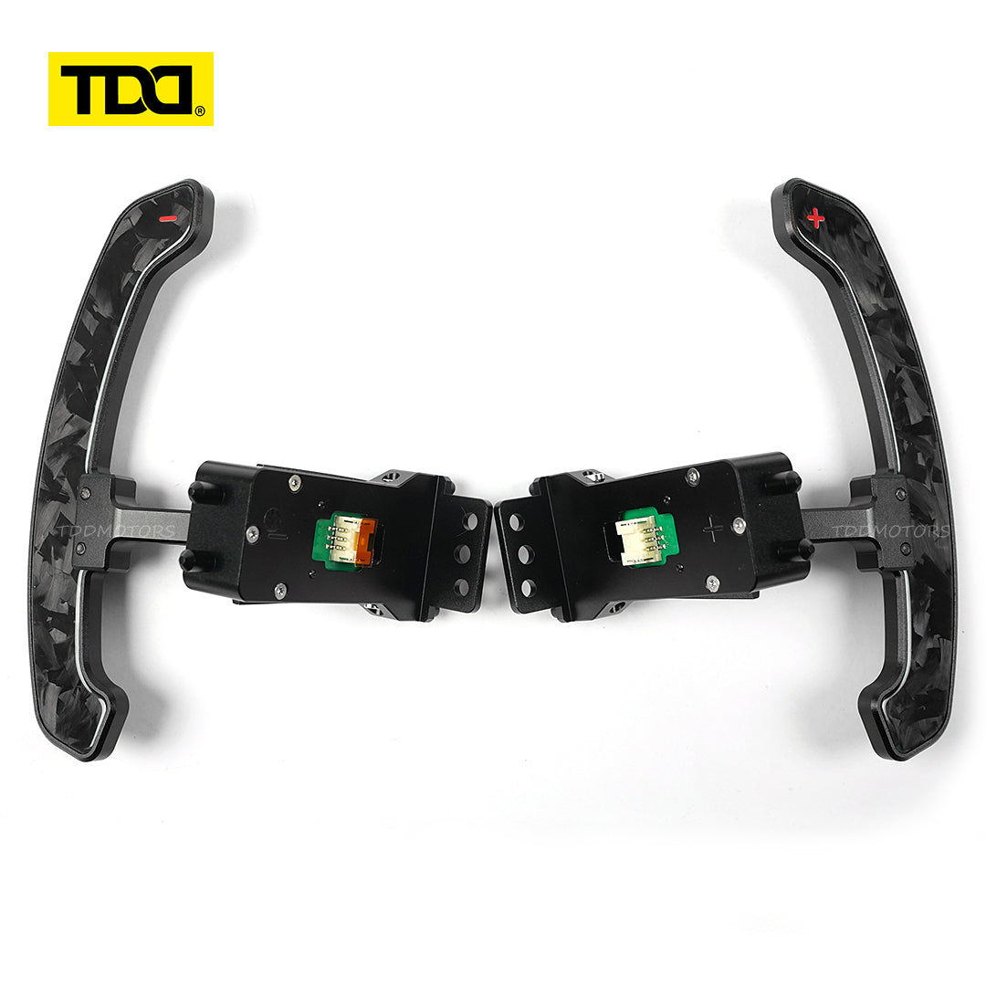 TDD Carbon Fiber  Magnetic Paddle Shifters for Paddle Shifters For  Porsche 718 Cayman gt4 991 Panamera 971 911 997