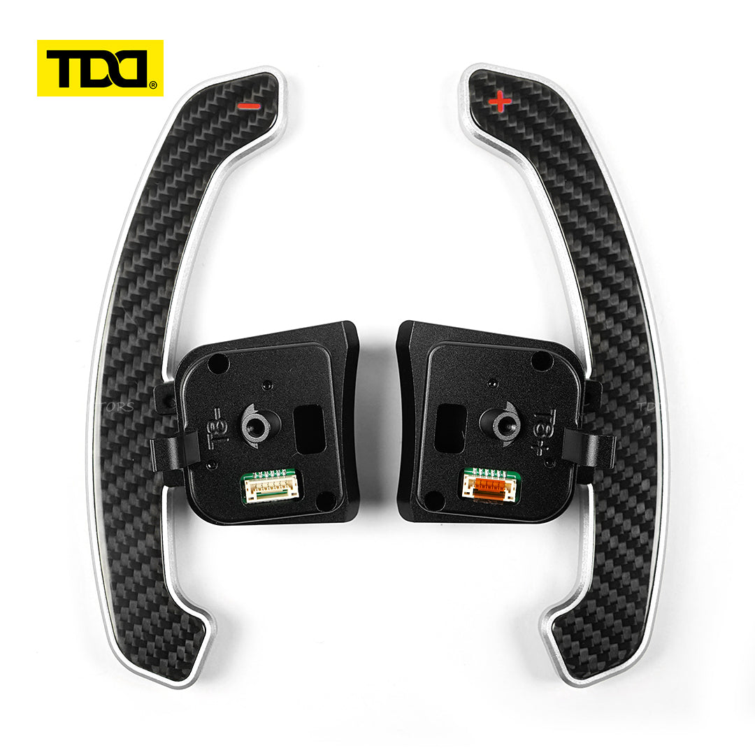 TDD Carbon Fiber  Magnetic Paddle Shifters for Paddle Shifters For Audi T8 Series