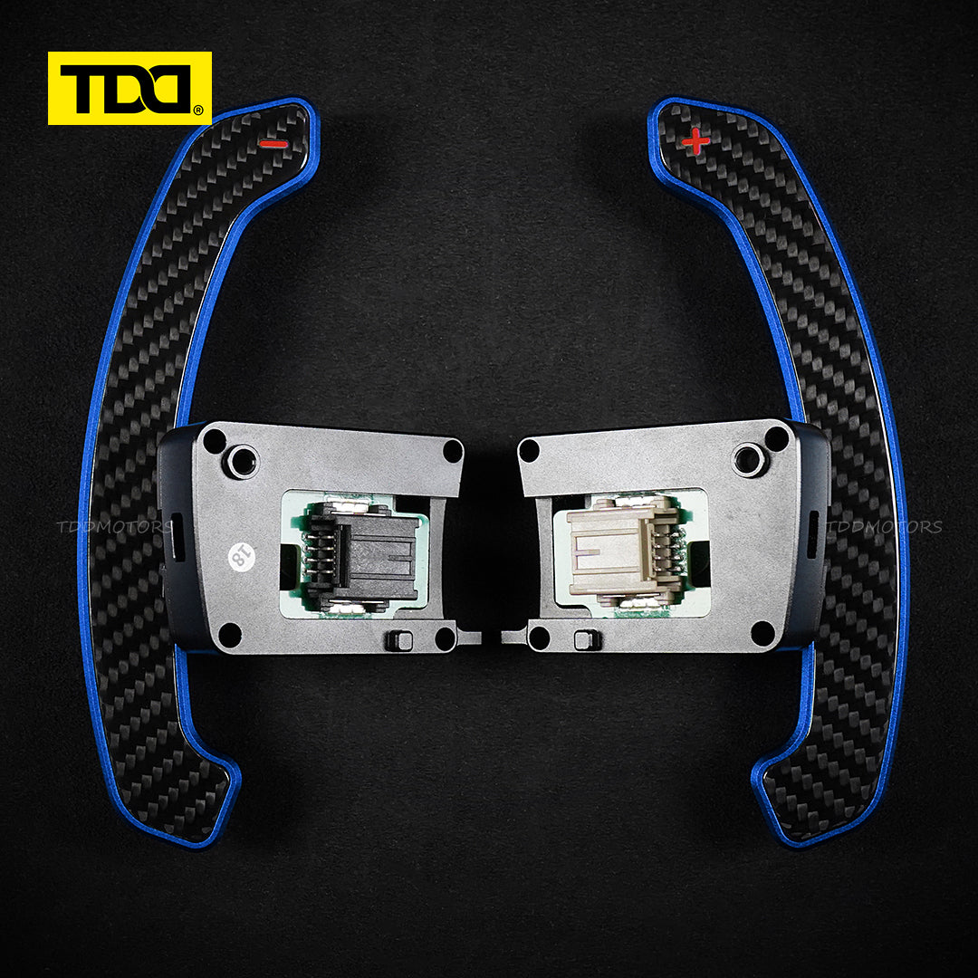 TDD Carbon Fiber  Magnetic Paddle Shifters for Paddle Shifters For Mustang