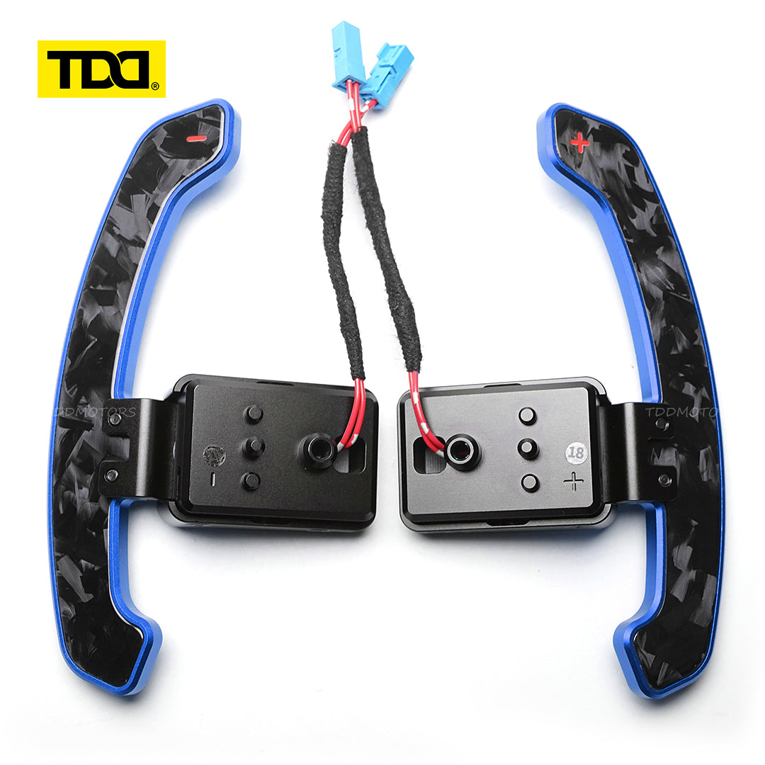 TDD Carbon Fiber Magnetic Paddle Shifters For BMW F10 F06 F07 F11 F18 F12 F13 F01 F02 F30 F31 F32 F33 F34 2 3 4 5 6 7 Series G20 G30 G32 G38 G12 G01 G80 F90 F92 30 X3: G01 X4: G02 X5: G05 X6: G06 X7 G07 F20 F30 F32 F34 F36 F80 I8 7 Series