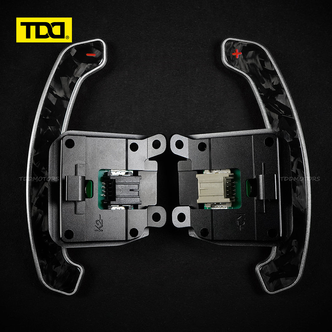TDD Carbon Fiber  Magnetic Paddle Shifters for Paddle Shifters For Camaro C8