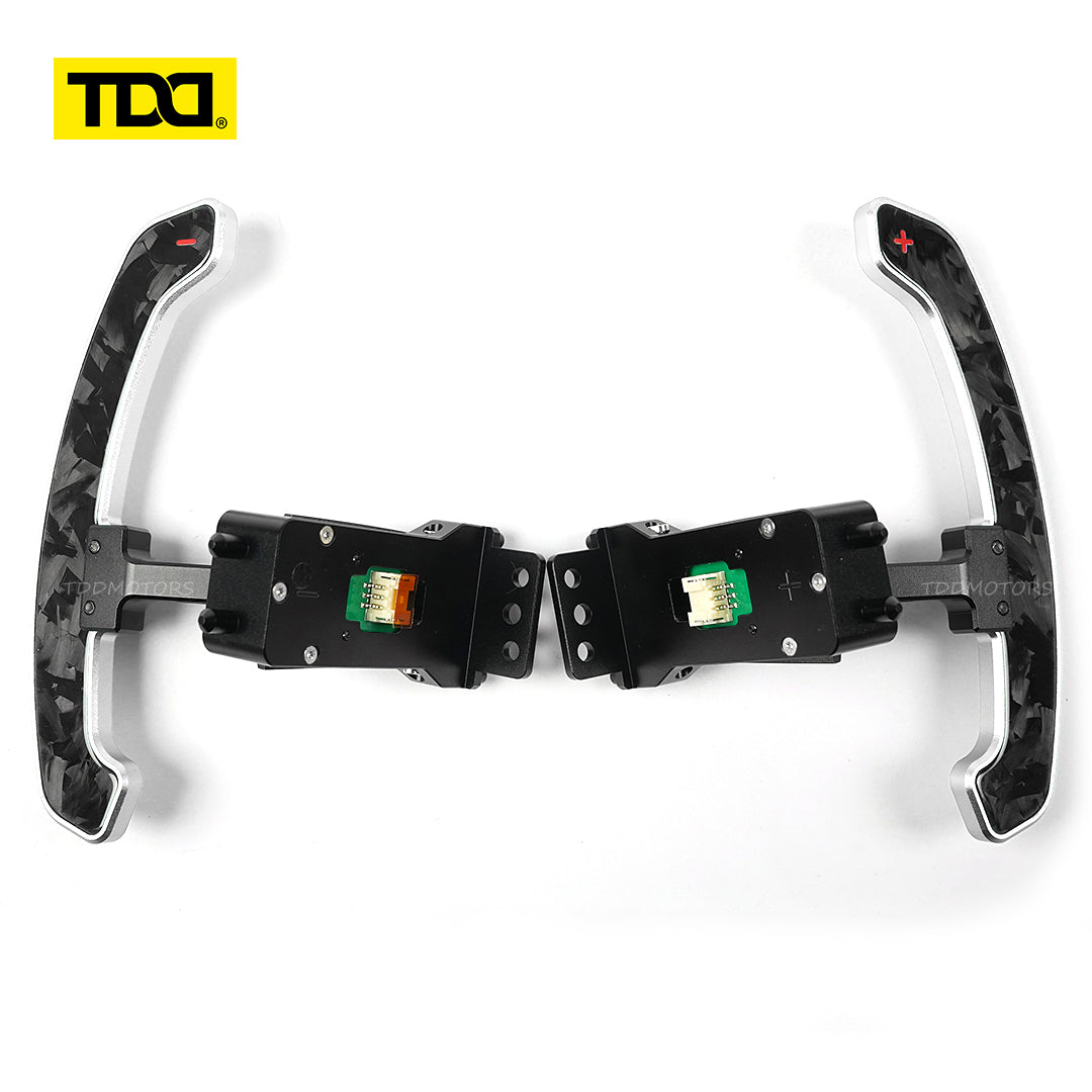 TDD Carbon Fiber  Magnetic Paddle Shifters for Paddle Shifters For  Porsche 718 Cayman gt4 991 Panamera 971 911 997