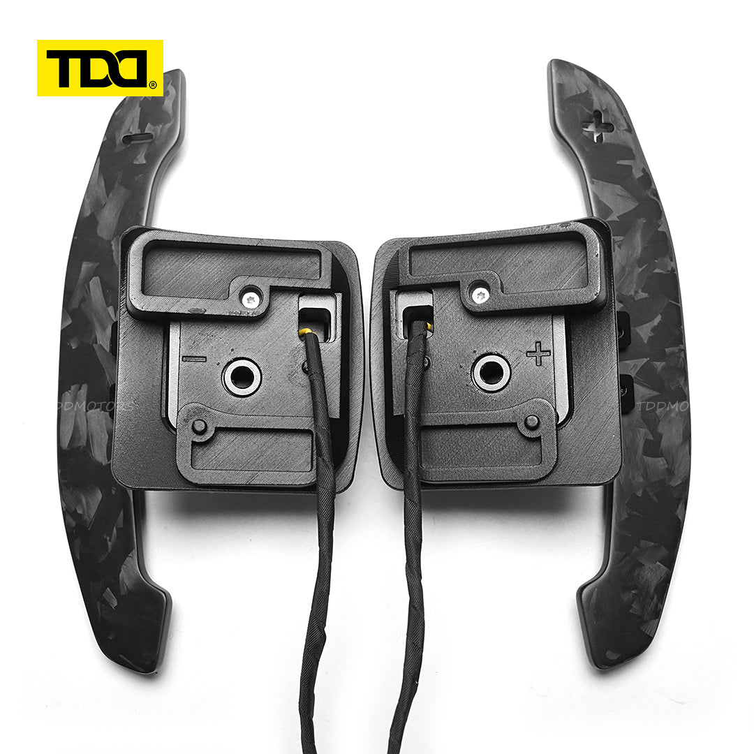 TDD Aluminum Alloy Magnetic Paddle Shifter For BMW E90 M3 E92 M3 E93 M3 X5M X6M E70 E71 Steering Wheel Shift Paddle