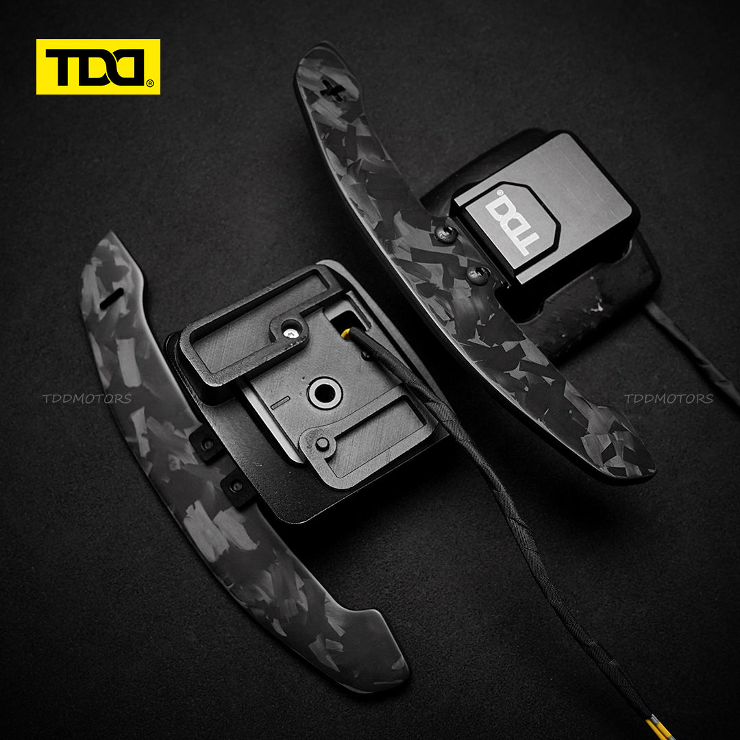 TDD Aluminum Alloy Magnetic Paddle Shifter For BMW E90 M3 E92 M3 E93 M3 X5M X6M E70 E71 Steering Wheel Shift Paddle
