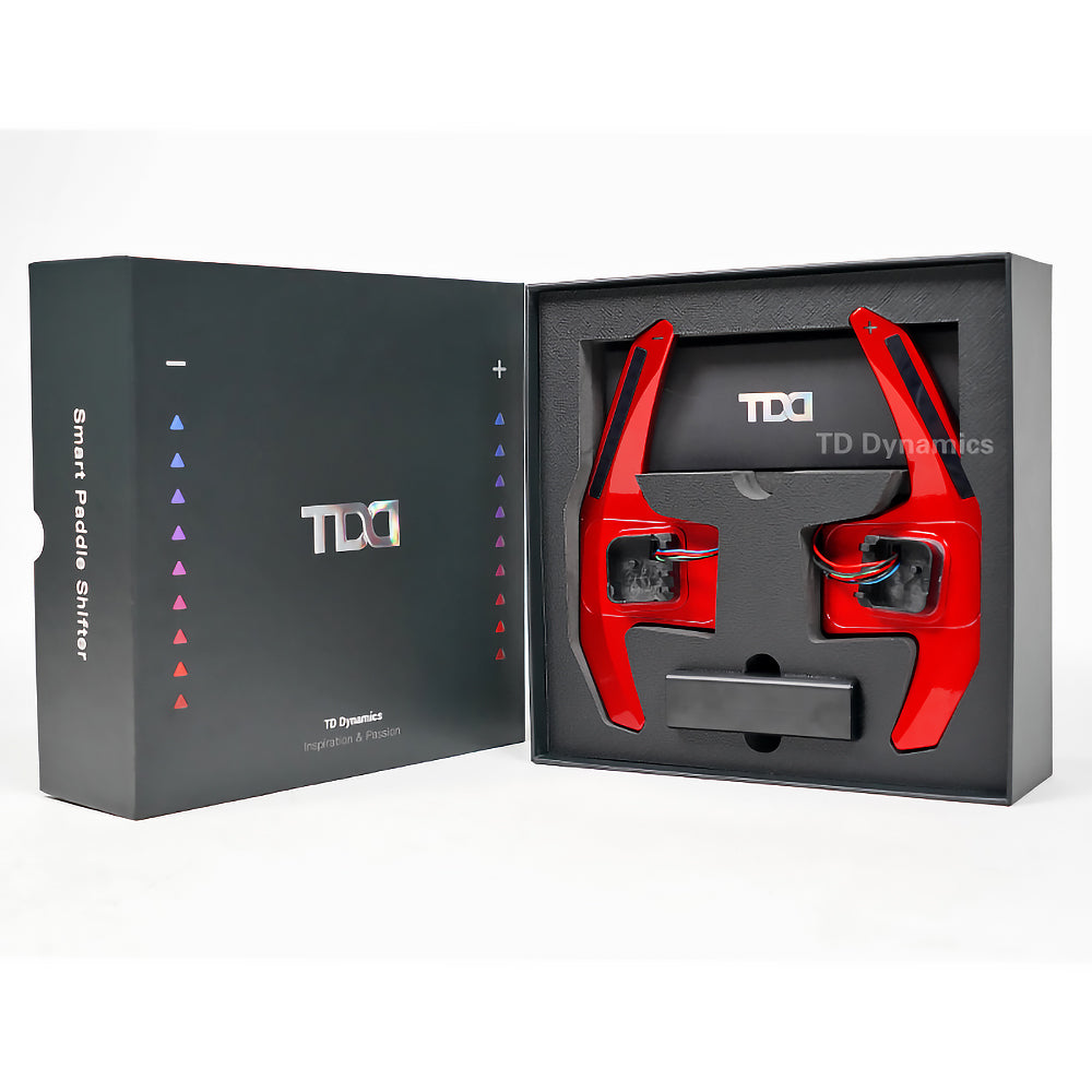 TDD Motors LED Paddle Shifter Extension for Audi A1：2014-2016; A3：2014-2016_x000b_A4：2013-2016 A5：2013-2016; A6:2012-2017;  A7: 2011-2018;S6：2013-2018; S8:2013-2019