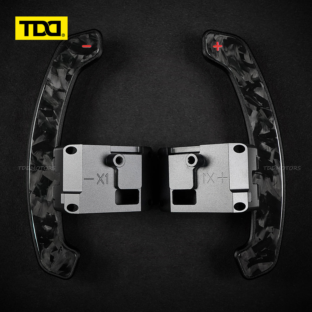 TDD Carbon Fiber  Magnetic Paddle Shifters for Paddle Shifters For Hyundai