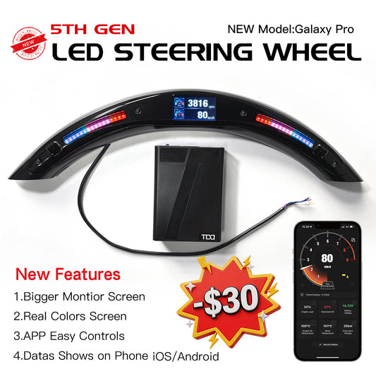 The 5th Gen LED Steering Wheel Kit