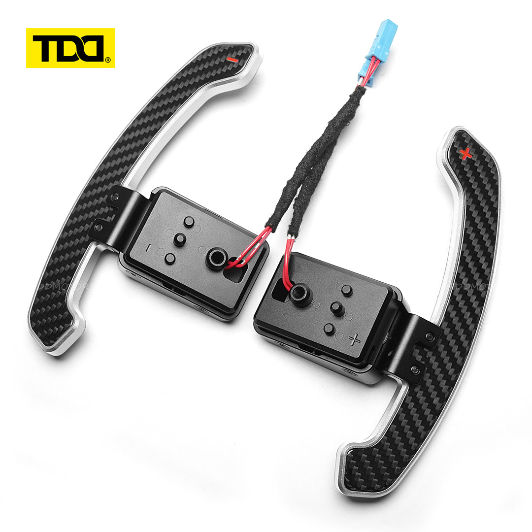 TDD Carbon Fiber Magnetic Paddle Shifters For BMW F10 F06 F07 F11 F18 F12 F13 F01 F02 F30 F31 F32 F33 F34 2 3 4 5 6 7 Series G20 G30 G32 G38 G12 G01 G80 F90 F92 30 X3: G01 X4: G02 X5: G05 X6: G06 X7 G07 F20 F30 F32 F34 F36 F80 I8 7 Series
