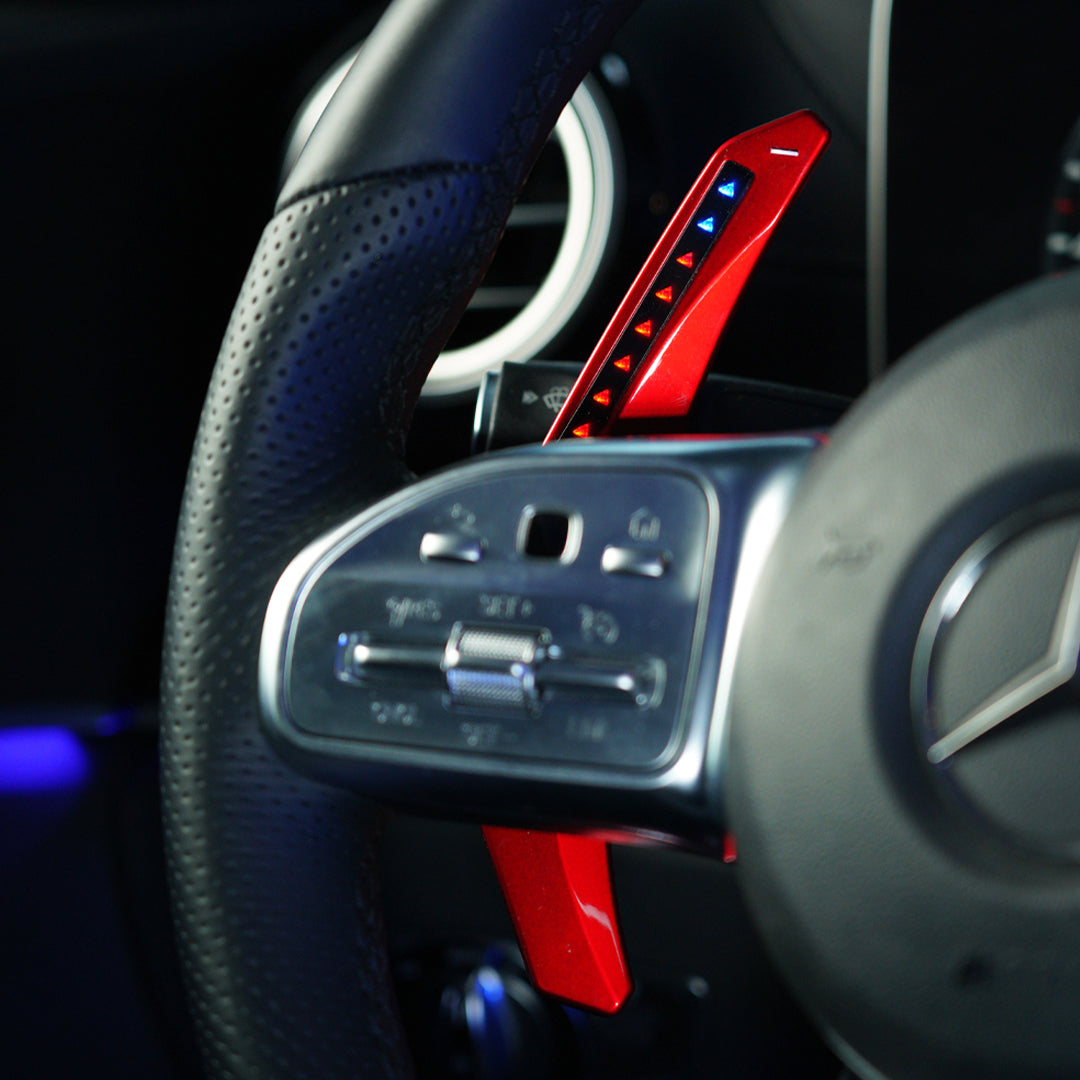 LED Paddle Shifter Verlängerung für Mercedes Benz W205, S205 W213 ect.