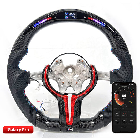 Galaxy Pro LED Steering Wheel for BMW F15 F30 F31 F34 F20 F21 F25 F10 F11 F18 F06 F12 F13 F01 F02 F07 M5 M6