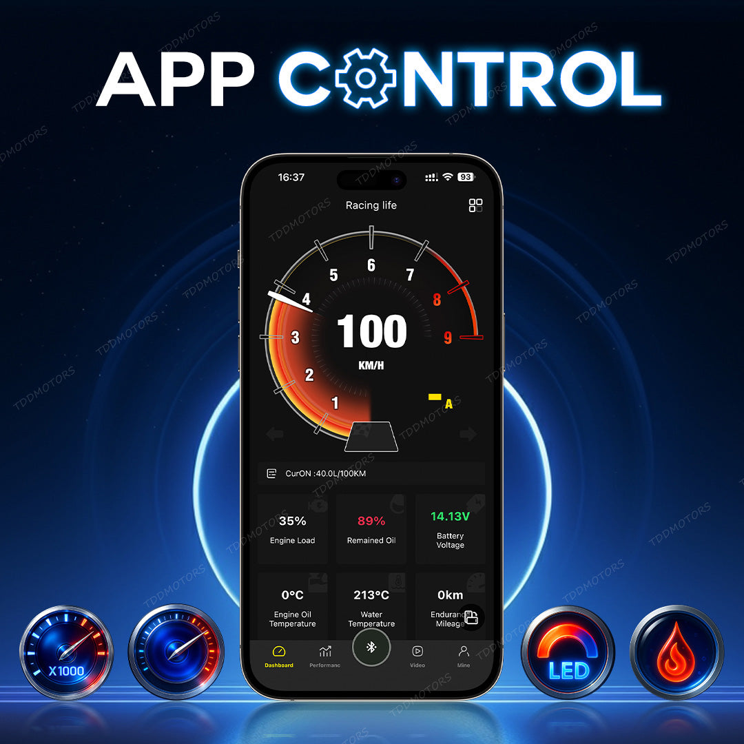 El kit de volante LED de quinta generación