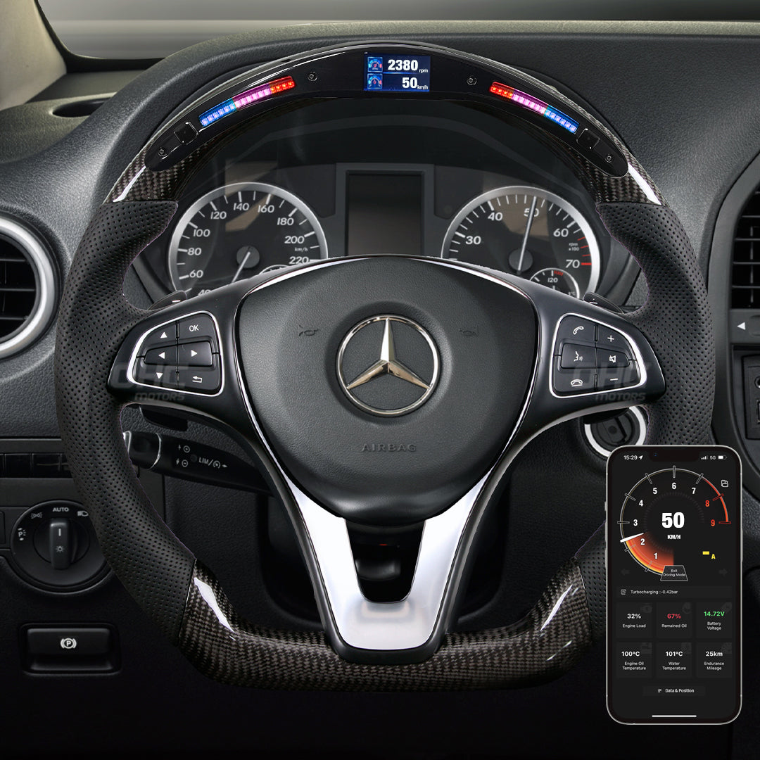 Galaxy Pro LED Steering Wheel for Mercedes