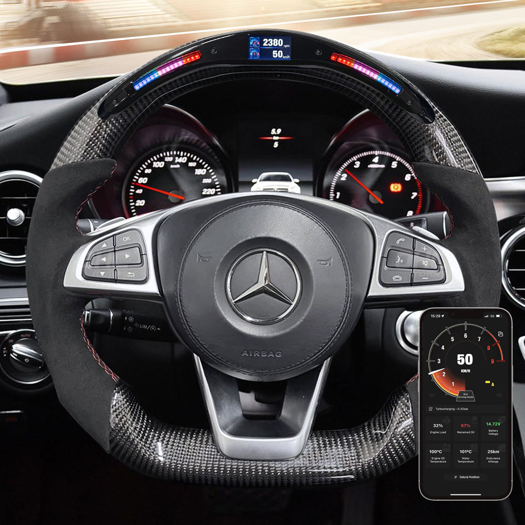 Galaxy Pro LED Steering Wheel for Mercedes Benz