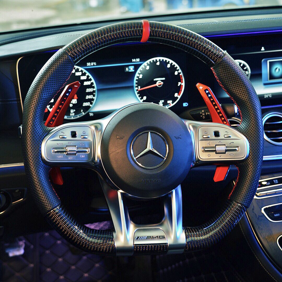 LED Paddle Shifter Extension for Mercedes Benz AMG