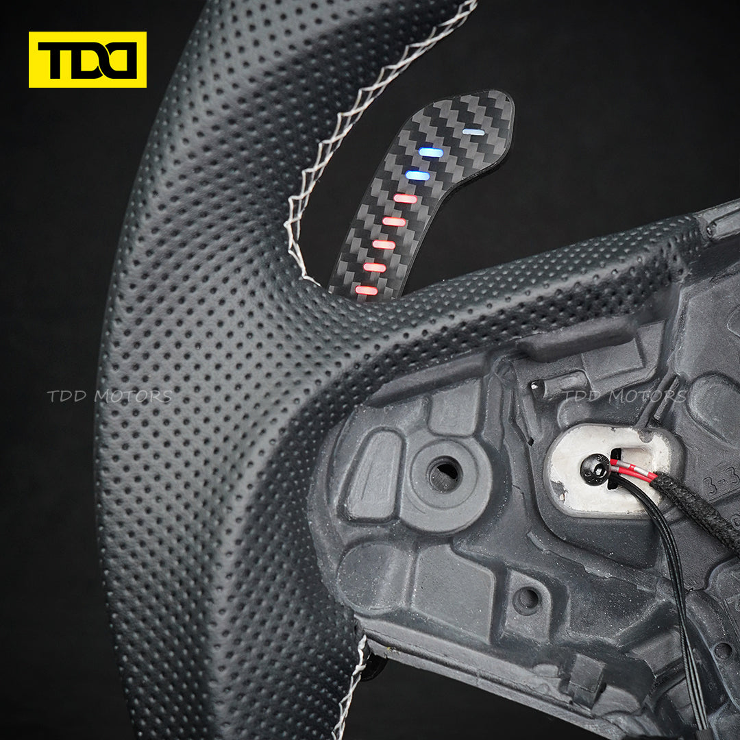 TDD Carbon Fiber Magnetic LED Paddle Shifters For Supra A90 A91 2019-2024