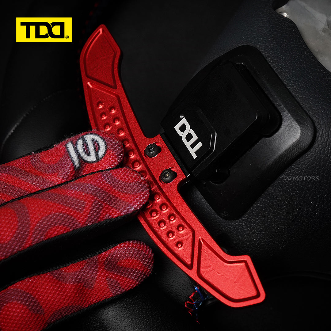 TDD Aluminum Alloy Magnetic Paddle Shifter For BMW E90 M3 E92 M3 E93 M3 X5M X6M E70 E71 Steering Wheel Shift Paddle