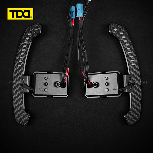 TDD Carbon Fiber LED Magnetic Paddle Shifters for  MiNi F56 F55 F54